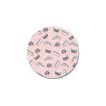 Fast food pattern Golf Ball Marker (4 pack) Front