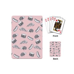 Fast food pattern Playing Cards (Mini)