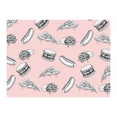 Fast food pattern Double Sided Flano Blanket (Mini) 