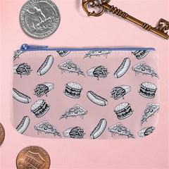 Fast food pattern Large Coin Purse