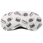 Fast food pattern Sleeping Masks Front