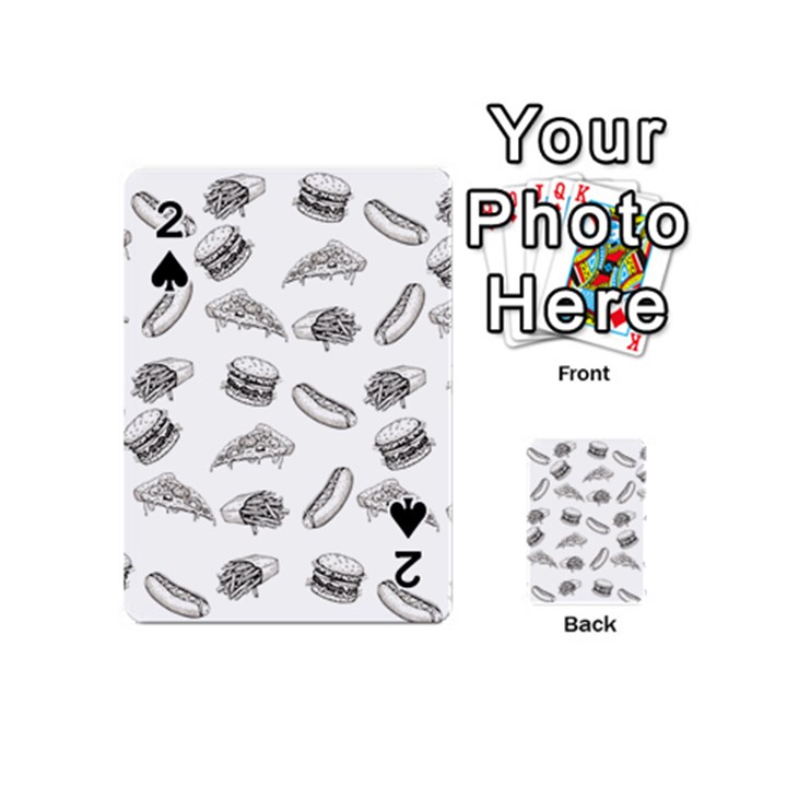 Fast food pattern Playing Cards 54 (Mini)