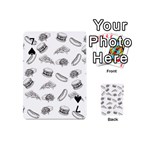 Fast food pattern Playing Cards 54 (Mini) Front - Spade7