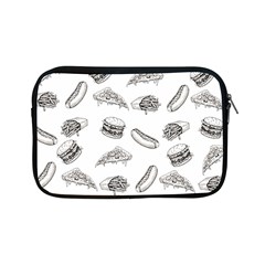 Fast Food Pattern Apple Ipad Mini Zipper Cases by Valentinaart