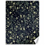 Dark Floral Collage Pattern Canvas 18  x 24  17.8 x23.08  Canvas - 1