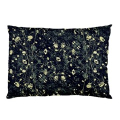 Dark Floral Collage Pattern Pillow Case by dflcprints