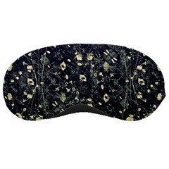 Dark Floral Collage Pattern Sleeping Masks by dflcprints