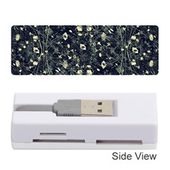 Dark Floral Collage Pattern Memory Card Reader (stick) by dflcprints