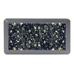 Dark Floral Collage Pattern Memory Card Reader (mini) by dflcprints