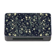 Dark Floral Collage Pattern Memory Card Reader With Cf by dflcprints