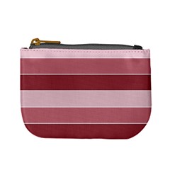 Striped Shapes Wide Stripes Horizontal Geometric Mini Coin Purse