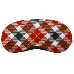 Smart Plaid Warm Colors Sleeping Masks by ImpressiveMoments