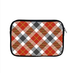 Smart Plaid Warm Colors Apple Macbook Pro 15  Zipper Case by ImpressiveMoments