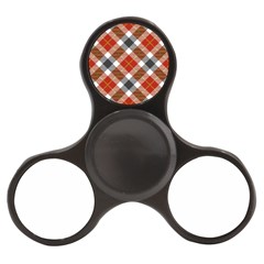 Smart Plaid Warm Colors Finger Spinner