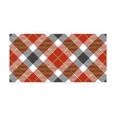 Smart Plaid Warm Colors Yoga Headband by ImpressiveMoments