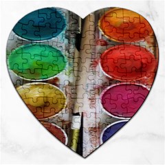 Paint Box Jigsaw Puzzle (Heart)