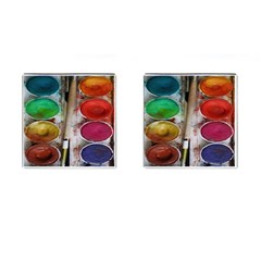 Paint Box Cufflinks (Square)