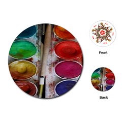 Paint Box Playing Cards (Round)