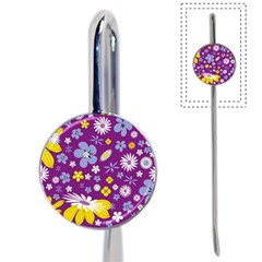 Floral Flowers Book Mark