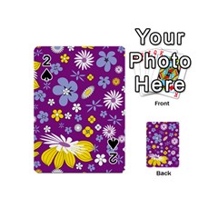 Floral Flowers Playing Cards 54 (Mini)