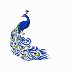 Venus Peacock Small Garden Flag (two Sides) by amazinganimals