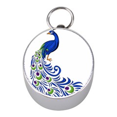 Venus Peacock Silver Compass (mini) by amazinganimals