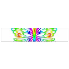 Rainbow Butterfly Small Flano Scarf by amazinganimals