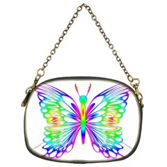 Rainbow Butterfly Chain Purse (one Side) by amazinganimals