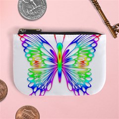 Rainbow Butterfly Mini Coin Purse by amazinganimals