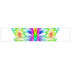 Rainbow Butterfly Large Flano Scarf  by amazinganimals