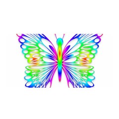 Rainbow Butterfly Satin Wrap by amazinganimals