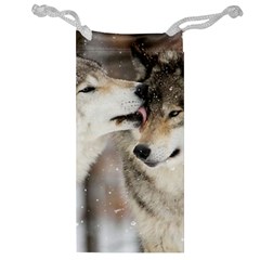 Lovable Wolves Jewelry Bag