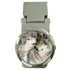 Lovable Wolves Money Clip Watch by amazinganimals