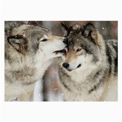 Lovable Wolves Large Glasses Cloth