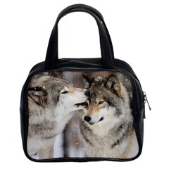 Lovable Wolves Classic Handbag (Two Sides)