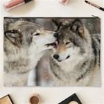 Lovable Wolves Cosmetic Bag (XXXL) Back