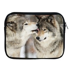 Lovable Wolves Apple iPad Zipper Case