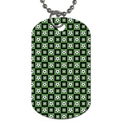 Soccer Ball Pattern Dog Tag (two Sides) by dflcprints