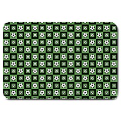 Soccer Ball Pattern Large Doormat  by dflcprints