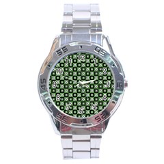 Soccer Ball Pattern Stainless Steel Analogue Watch by dflcprints