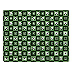 Soccer Ball Pattern Double Sided Flano Blanket (large)  by dflcprints