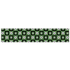 Soccer Ball Pattern Small Flano Scarf