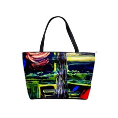 Between Two Moons 1 Classic Shoulder Handbag by bestdesignintheworld