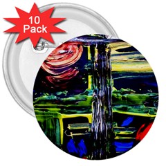 Between Two Moons 1 3  Buttons (10 Pack)  by bestdesignintheworld