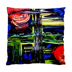 Between Two Moons 1 Standard Cushion Case (one Side) by bestdesignintheworld