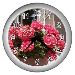 Easter 7 Wall Clock (silver) by bestdesignintheworld