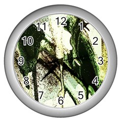 There Is No Promisse Rain 4 Wall Clock (silver) by bestdesignintheworld