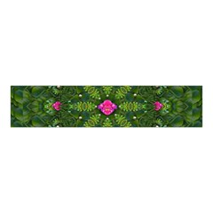 The Most Sacred Lotus Pond  With Bloom    Mandala Velvet Scrunchie by pepitasart