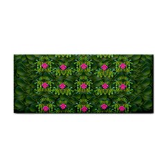 The Most Sacred Lotus Pond With Fantasy Bloom Hand Towel by pepitasart