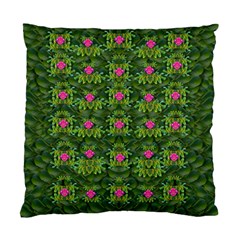 The Most Sacred Lotus Pond With Fantasy Bloom Standard Cushion Case (two Sides) by pepitasart